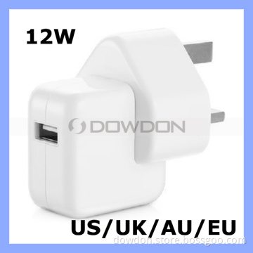 for Apple 12W USB Power Adapter Charger UK Wall Mains for iPad Air iPhone 6 6 Plus 5s